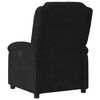 vidaXL Fauteuil inclinable noir velours