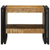 vidaXL Table basse 50x50x38 cm bois de manguier massif brut