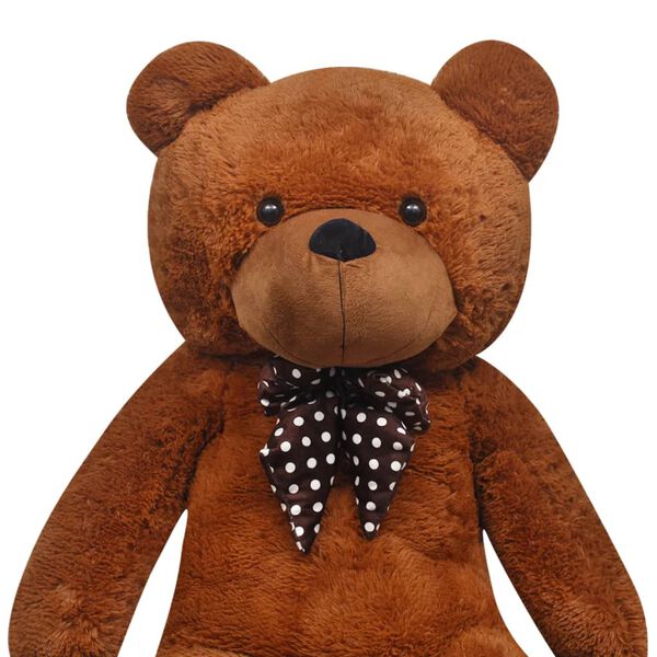 vidaXL Ours en peluche Marron 242 cm