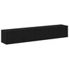 vidaXL Ensemble meuble TV 2 pcs Ch&ecirc;ne noir Bois d'ing&eacute;nierie