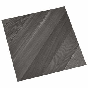 vidaXL Lattes de rev&ecirc;tement de sol autocollantes Ray&eacute; gris