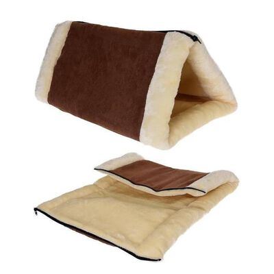 Pets Collection Coussin et tunnel pour chat 2 en 1 90x60 cm