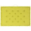 vidaXL Coussins de plancher de palette lot de 7 Vert pomme Coton