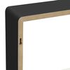 vidaXL &Eacute;tag&egrave;res murales sous forme de cube 3 pcs Noir MDF