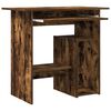 vidaXL Bureau Chêne fumé 80x45x74 cm Bois d'ingénierie