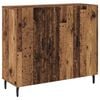 vidaXL Buffet Bois ancien 90 x 34 x 80 cm Bois d'ing&eacute;nierie