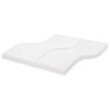 vidaXL Matelas en mousse blanc 160x210 cm 7 zones duret&eacute; 20 ILD