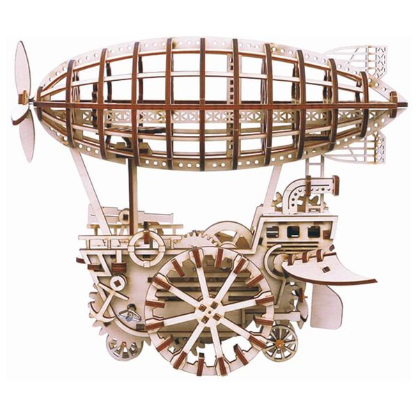 Robotime Mod&egrave;le m&eacute;canique Airship Plane