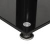 vidaXL Supports de haut-parleurs 2 pcs noir et argent&eacute; 1 pilier