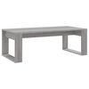 vidaXL Table basse sonoma gris 102x50x35 cm bois d'ing&eacute;nierie