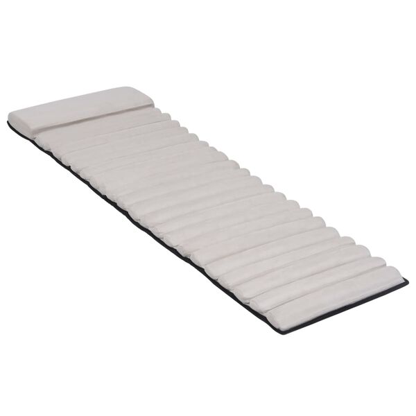 vidaXL Coussin de chaise longue Cr&egrave;me Daim