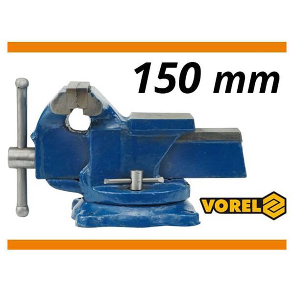 VOREL &Eacute;tau &agrave; base pivotante 150 mm Bleu