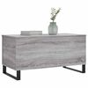 vidaXL Table basse Sonoma gris 90x44,5x45 cm Bois d'ing&eacute;nierie