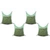vidaXL Filet &agrave; foin 4 pcs Carr&eacute; 0,9 x 1 m PP