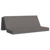 vidaXL Canap&eacute;-lit pliable 180 x 67 x 45 cm Gris clair