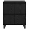 vidaXL Buffet 3 pcs Ch&ecirc;ne noir 60 x 35 x 70 cm