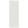 vidaXL Buffet blanc 67x39x107 cm acier