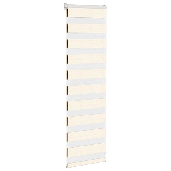 vidaXL Store z&egrave;bre beige marbr&eacute; largeur du tissu 45,9 cm polyester