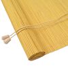 vidaXL Store enrouleur Jaune 60 x 160 cm Bambou