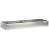 vidaXL Mur de sout&egrave;nement 8 pc 300 x 100 x 40 cm Acier inoxydable