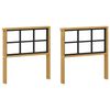 vidaXL Module d'accoudoirs 2 pcs Blanc 60 x 6 x 61 cm