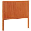 vidaXL T&ecirc;te de lit cire marron 100 cm bois massif de pin