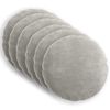vidaXL Housse de coussin 6 pc HEERLEN Gris clair &Oslash; 50 cm