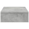 vidaXL Support de moniteur gris b&eacute;ton 50x27x10 cm bois d'ing&eacute;nierie