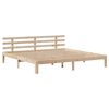 vidaXL Lit biblioth&egrave;que sans matelas 180x200 cm bois massif de pin