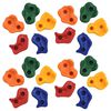 vidaXL 20 pcs Pierres d'escalade Multicolore PE