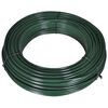 vidaXL Fil de cl&ocirc;ture 80 m 2,1/3,1 mm Acier Vert