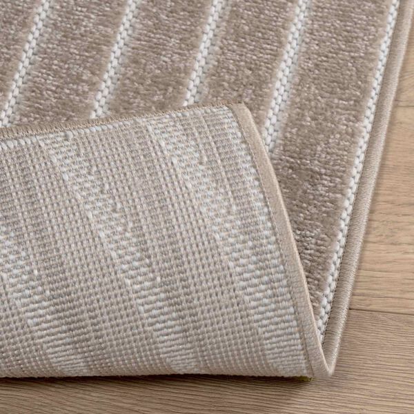 vidaXL Tapis de surface HUARTE Beige 340 x 240 cm Polyester