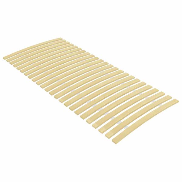vidaXL Latte de rechange pour sommier avec 24 lattes 90 x 200 cm