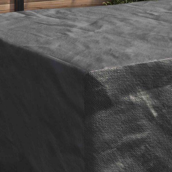 vidaXL Housse pour meubles Uni Noir 240 x 180 x 100 cm 420D