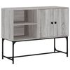 vidaXL Buffet sonoma gris 100x40x79,5 cm bois d'ing&eacute;nierie