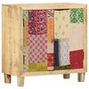 vidaXL Buffet Patchwork 70 x 35 x 75 cm Bois de manguier massif