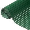 Nature &Eacute;cran de jardin &agrave; double face PVC 1,5x3 m Vert