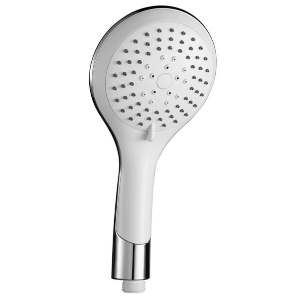 SCH&Uuml;TTE Douchette &agrave; main avec 5 fonctions BROADWAY blanc-chrome