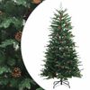 vidaXL Sapin de No&euml;l Artificiel &agrave; Branches Articul&eacute;es 120 cm acier