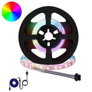 vidaXL Bande LED 2 pc Noir et Transparent Cuivre et plastique