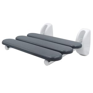 RIDDER Si&egrave;ge de douche rabattable Pro gris