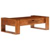 vidaXL Table basse Bois d'acacia solide 100 x 50 x 30 cm Marron