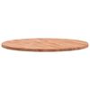 vidaXL Dessus de table &Oslash;80x2,5 cm rond bois massif de h&ecirc;tre