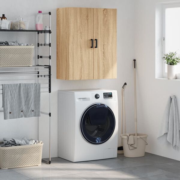 vidaXL Armoire murale ch&ecirc;ne sonoma 69,5x34x90 cm