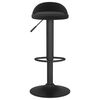 vidaXL Tabourets de bar lot de 2 Noir Velours