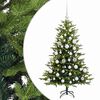 vidaXL Arbre de No&euml;l Artificiel avec Boule 120 cm 150 LED Blanc chaud