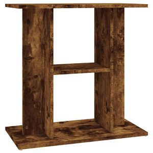vidaXL Support d'aquarium Ch&ecirc;ne fum&eacute; 60x30x60 cm Bois d'ing&eacute;nierie