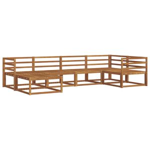 vidaXL Ensemble de canap&eacute;s d'ext&eacute;rieur 6 pcs Naturel