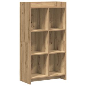 vidaXL Biblioth&egrave;que Ch&ecirc;ne artisanal 59 x 30 x 111 cm Bois d'ing&eacute;nierie