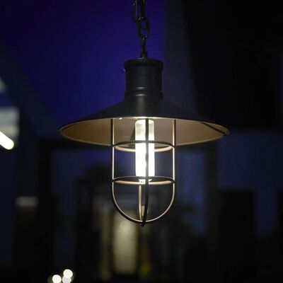 Luxbright Lampe LED solaire de jardin Caledon Bronze foncé 34112